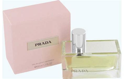 prada perfume white box